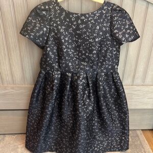 Bonpoint Elegant Navy Black Kids Dress- size 8